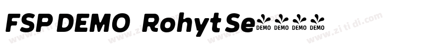 FSP DEMO   Rohyt Se字体转换